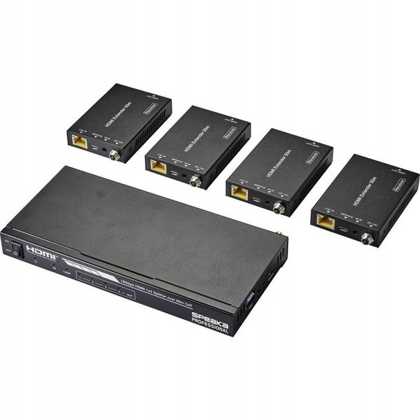 Ekstender HDMI SpeaKa Professional RJ45 50 m zdjęcie 1