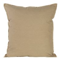 POSZEWKA BAWEŁNA LEN 45X45 CM BEŻOWA