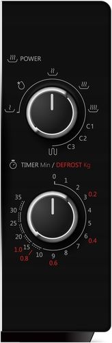 KUCHENKA MIKROFALOWA Z GRILLEM TOSHIBA MWP-MG20P |MIKROFALÓWKA |700W CZARNA na Arena.pl