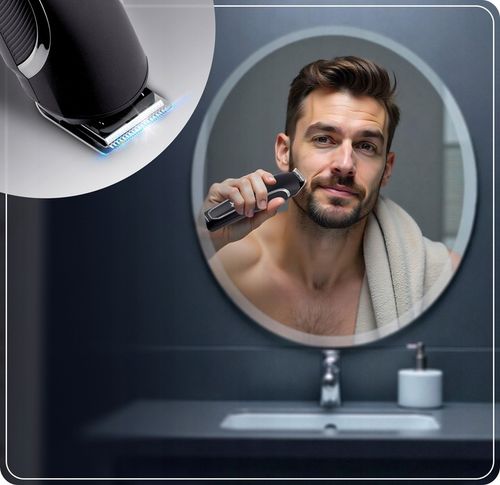 Trymer maszynka do włosów golarka do brody zarostu do golenia 6w1 Berdsen na Arena.pl