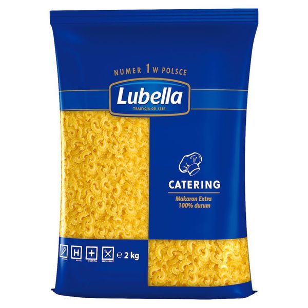 Lubella Catering Makaron kolanka ozdobne 2 kg zdjęcie 1
