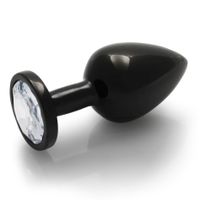 round gem butt plug - medium