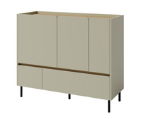 Komoda Do Pokoju Młodzieżowego Eukaliptus 120 cm LENA MB - 2 Kolory