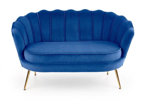 Sofa muszelka Florecja granatowa na Arena.pl