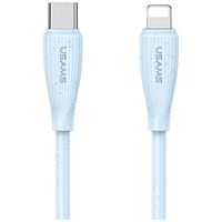 kabel usams green series sj717 30w usb-c do lightning 1m niebieski