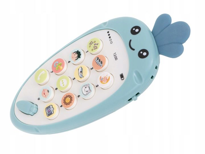 TELEFON ZABAWKOWY SMARTFON EDUKACYJNY BIALY zdjęcie 6
