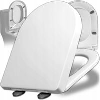 Deska sedesowa Renew Force WOLNOOPADAJĄCA DESKA Z ŁATWYM WYPINANIEM biały