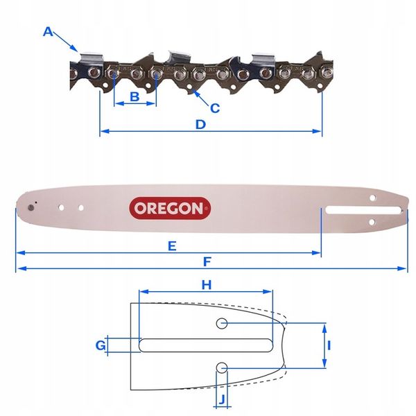 2x Łańcuch + Prowadnica Do Makita DCS4610 | 35 cm zdjęcie 6