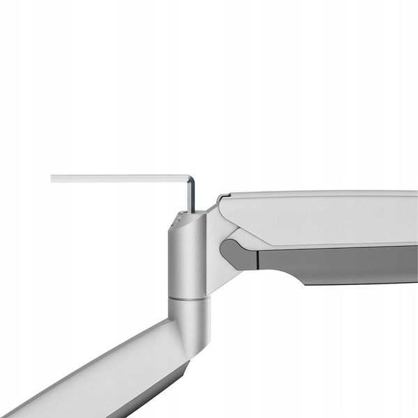 Uchwyt Uniwersalny Ramię na Monitor Spacetronik SPAS110S Srebrny USB A i C zdjęcie 8