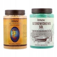 Zabłocka sól jodowo-bromowa termalna uzdrowiskowa 1kg + 1,2kg zestaw