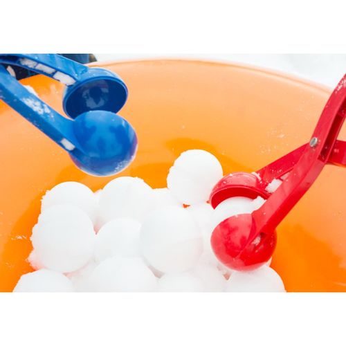 Śnieżkomat ballmaker snowball do robienia kulek śnieżnych pojedynczy czerwony na Arena.pl