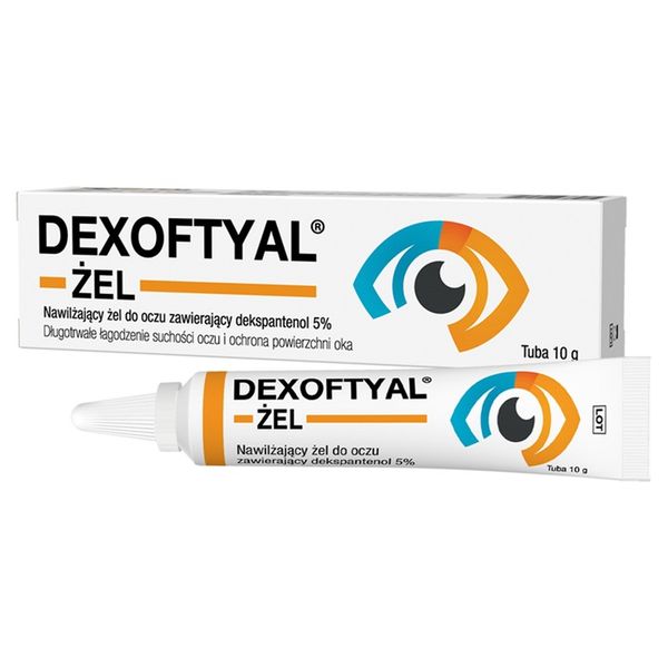 DEXOFTYAL ŻEL NAWILŻAJĄCY DO OCZU 10 G zdjęcie 2