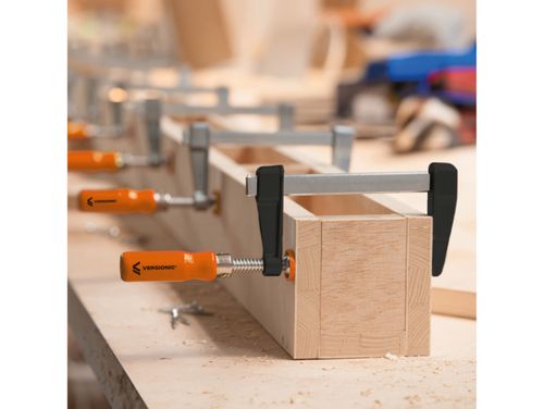 Vergionic ścisk stolarski śrubowy f 150mm zacisk warsztatu uchwyt metalowy na Arena.pl