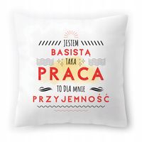 Poduszka Dla Basisty Na Urodziny Imieniny Prezent Z Nadrukiem Ze Zdjęciem