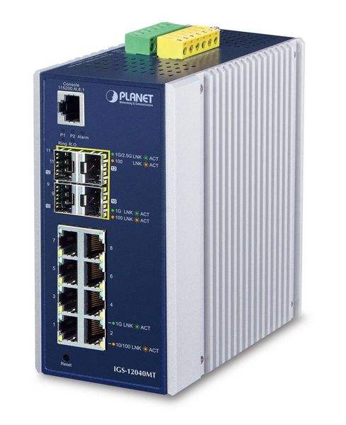 Planet IP30 Industrial 8* 1000TP zdjęcie 1