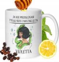 Kubek Dla Violetty Koleżanki Przyjaciółki Żony Prezent Biały 330Ml