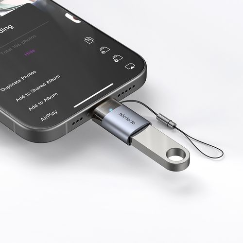 mcdodo adapter przejściówka usb-a 3.0 do lightning iphone ipad 3a otg led na Arena.pl