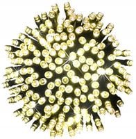 LAMPKI CHOINKOWE 1000 LED ZEWNĘTRZNE EFEKTY FLASH CIEPŁY BIAŁY