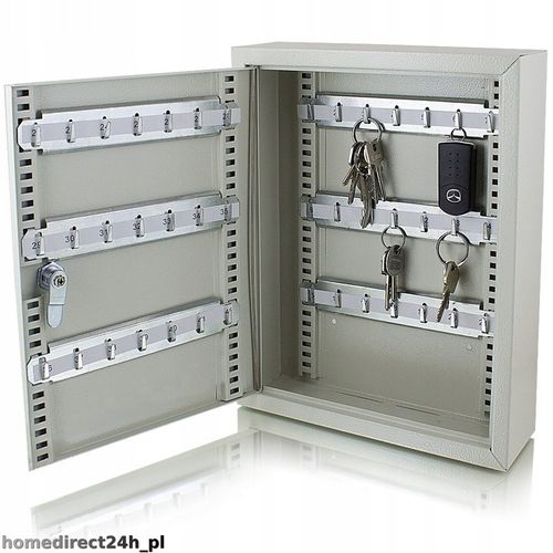 Metalowa Kasetka Szafka Skrzynka na 42 klucze na Arena.pl