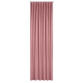 Zasłona welwetowa na taśmie flex MADLEN 140x300 ciemnoróżowa