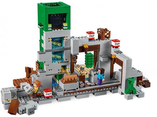 Klocki Minecraft Kopalnia Creeperow na Arena.pl