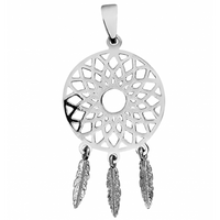 SREBRNY WISIOREK ŁAPACZ SNÓW SREBRO PRÓBY 925