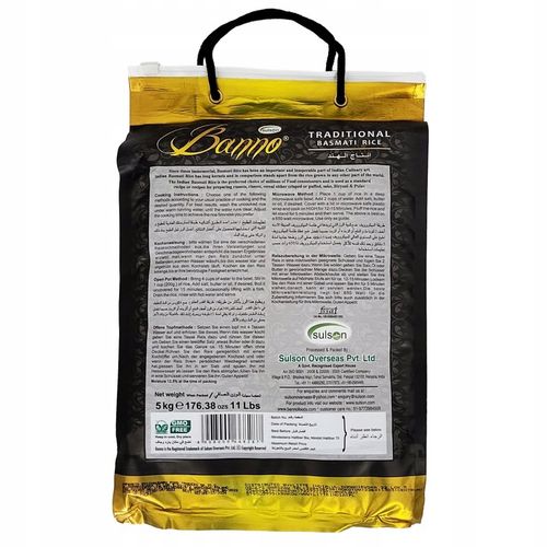 Ryż basmati tradycyjny Banno 5kg na Arena.pl