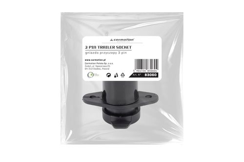 Gniazdo przyczepy 3 PIN, plastikowe, luz na Arena.pl