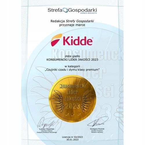 Czujnik dymu KIDDE 2030-DSR Biały na Arena.pl