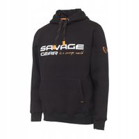 2 x BLUZA SAVAGE GEAR COSMO HOODIE BLACK XXL