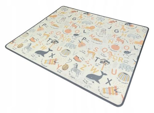 MATA EDUKACYJNA PIANKOWA DLA DZIECI DWUSTRONNA XPE 180x150 GRUBA 1CM na Arena.pl