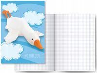 Zeszyt 32k Gęś Pipa Pluszak Maskotka HIT Tik Tok