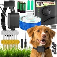 ELEKTRYCZNY PASTUCH OBROŻA dla psa TRENINGOWY OGRODZENIE ZESTAW XXL 300m