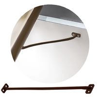 Ogranicznik kąta otwarcia frontu szafki brąz