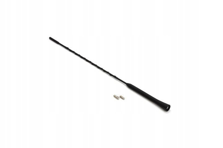 MASZT ANTENY SAMOCHODOWEJ 41CM 5/6MM ADAPTER zdjęcie 1