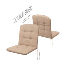 Poduszka BLANCA na krzesło fotel ogrodowy, na taras balkon 102x50x6