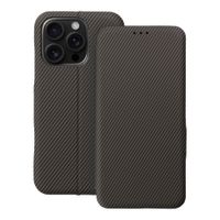 Kabura FOLIO Side Magnet do IPHONE 16 PRO brązowy