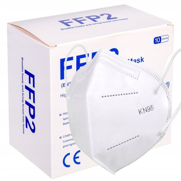 100x MASKA FFP2 OCHRONNA zdjęcie 3
