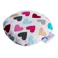 BOCIOLAND Termofor z pestek wiśni mały 180 g serca kolorowe