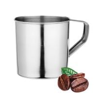 Kubek stalowy Galicja 700 ml 10 cm nierdzewny srebrny