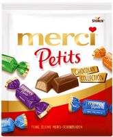 CUKIERKI MERCI PETITS CZEKLADOWA KOLEKCJA 200g