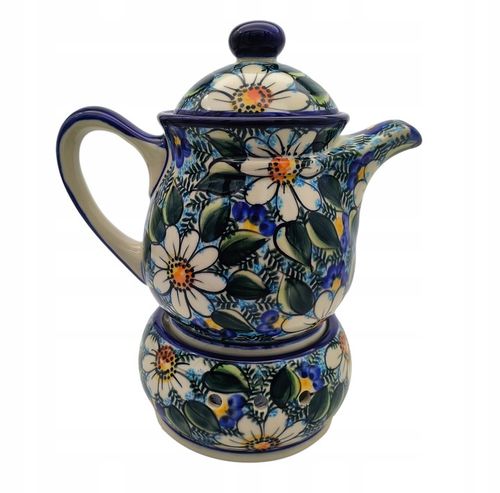 CZAJNIK Z PODGRZEWACZEM CERAMIKA BOLESŁAWIEC na Arena.pl