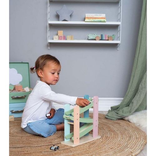 DLA DZIECI DREWNIANA ZJEŻDŻALNIA DLA AUT na Arena.pl