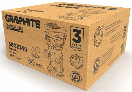 Frezarka GRAPHITE 58GE140 na Arena.pl