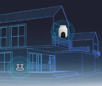 Kamera WiFi obrotowa 5Mpx 3K Dual Light Zewnętrzna CS-C8c (5WKFL,4mm) na Arena.pl