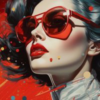 Plakat 80x80cm Wizja Przyszłości