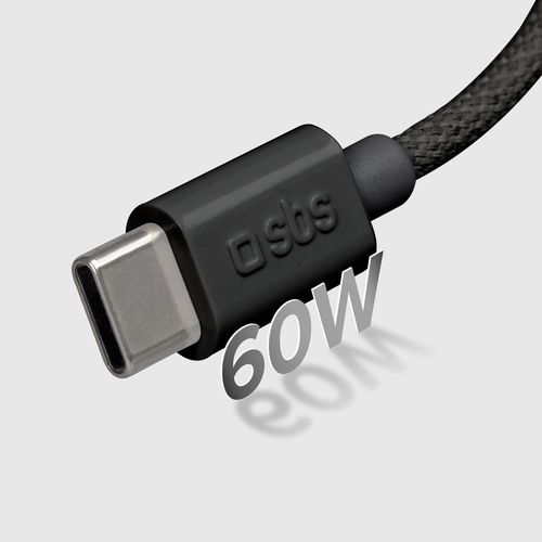 Kabel USB-C SBS 1.5m Czarny TECABLETISSUETCCK na Arena.pl