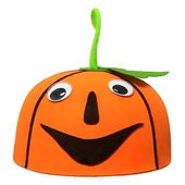 czapka dynia jesień halloween warzywo świeżaki
