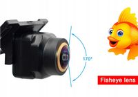 Kamera Cofania CVBS/AHD 720P 170 stopni rybie OKO