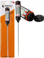 PRECYZYJNY TERMOMETR CYFROWY KUCHENNY SONDA DO POTRAW GRILLA MIĘSA WINA LCD